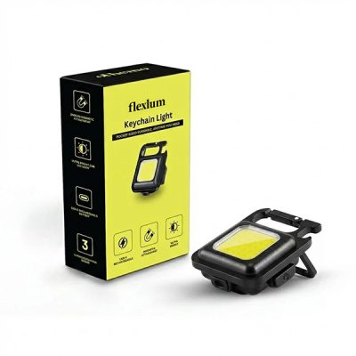 Vodotesná kľúčenka so svetlom a otváračom na fľaše